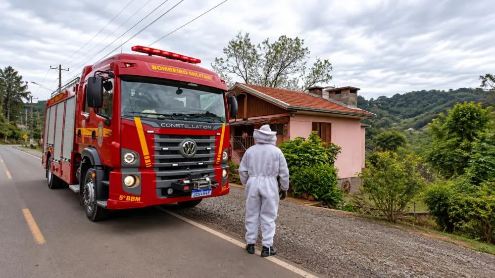 Foto: ComSocial - 3ªCiaBM - CBM em Bento Gonçalves
