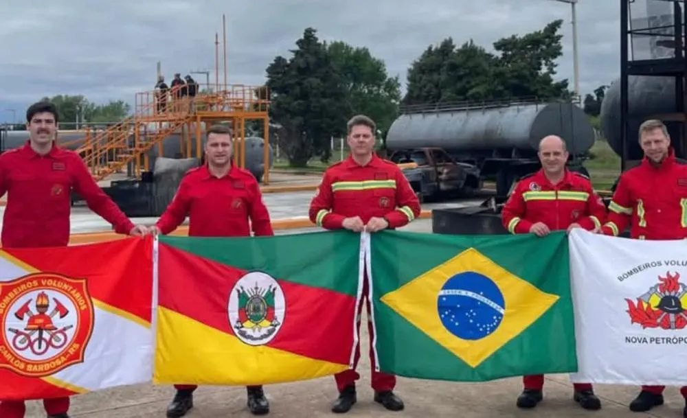 Foto: Bombeiros Voluntários de Carlos Barbosa