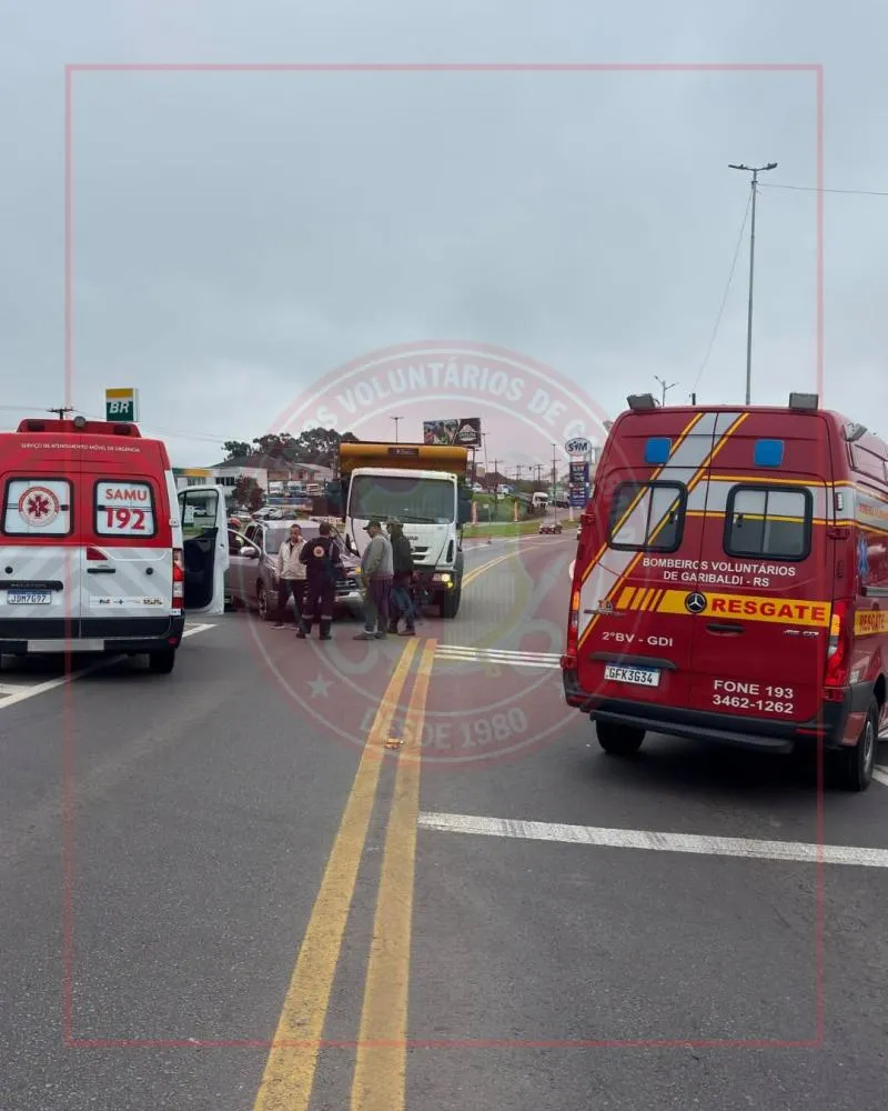 Foto: Bombeiros Voluntários de Garibaldi