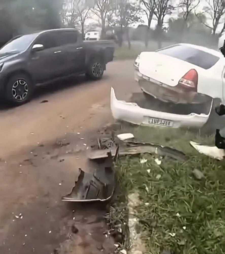 Homem é preso por tráfico após fuga de 4 km e colisão frontal na ERS-130