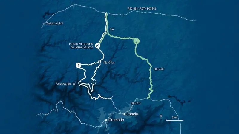 Anunciado traçado de estrada que ligará Rota do Sol ao futuro Aeroporto da Serra