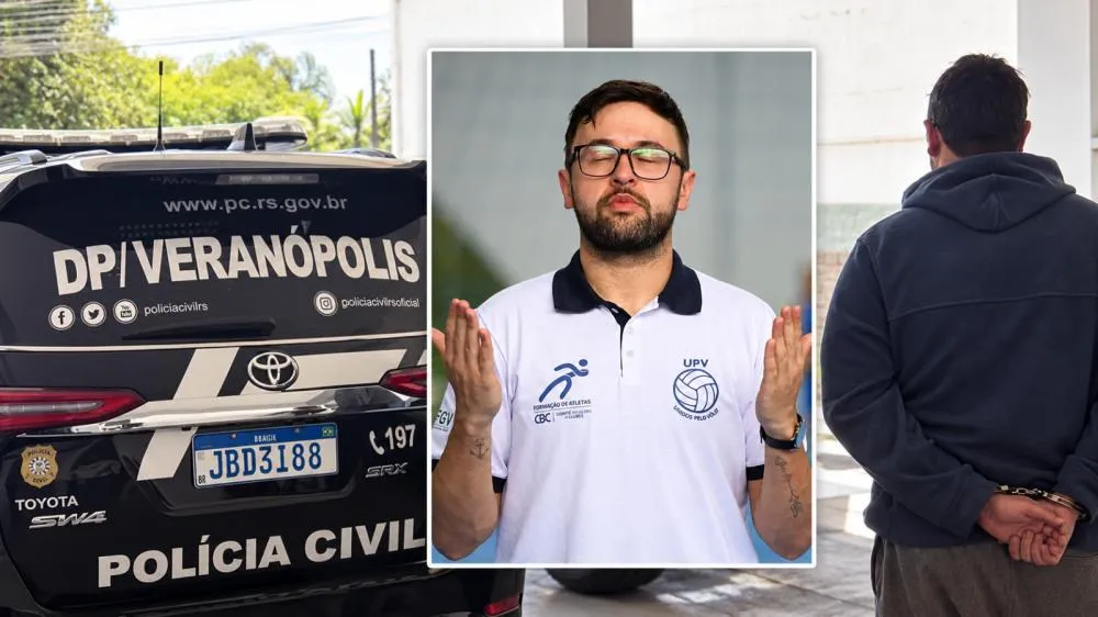 Leandro Gayeski está recolhido ao Presídio Estadual de Nova Prata - Foto: Reprodução