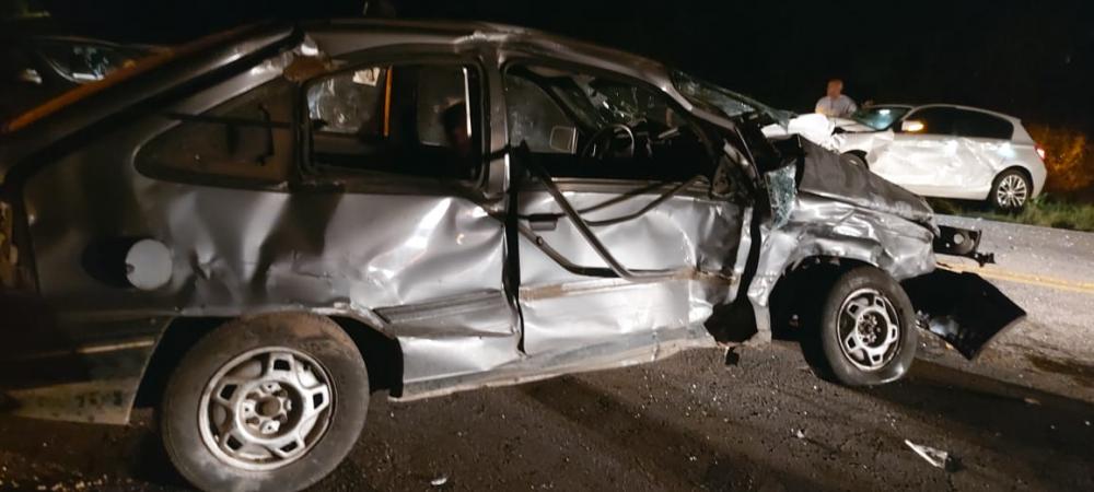 Apesar da gravidade do acidente, não houve feridos graves. Foto: Rádio Difusora