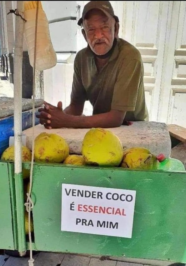 A lição do catador