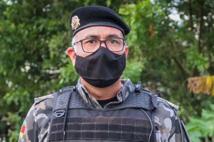 Major Jair deixa a esposa, que também é policial militar, e um filho. (Foto: Brigada Militar)