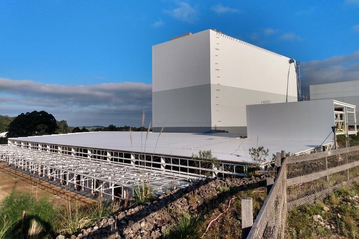 Armazém de 41 metros de altura equivale a um prédio de 13 andares