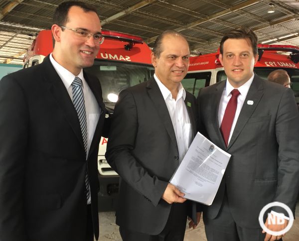 Prefeito solicita a ministro habilitação do PA de São Roque como UPA tipo I