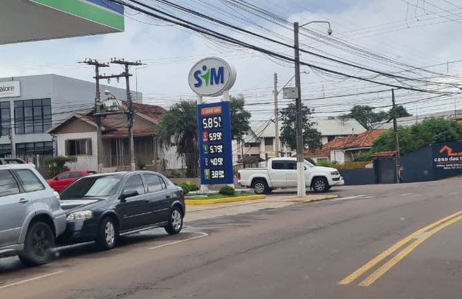 Confira quanto está o preço do litro da gasolina nos postos em Bento Gonçalves