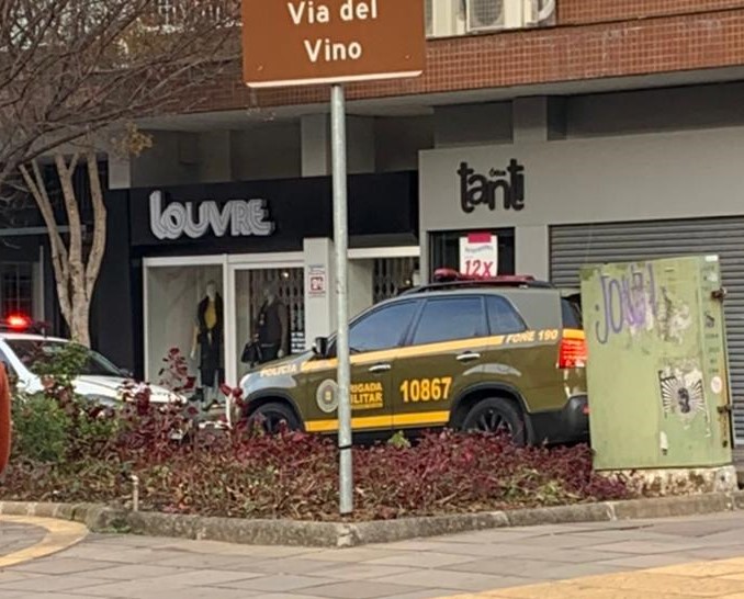 Ótica é alvo de assalto na área central de Bento Gonçalves