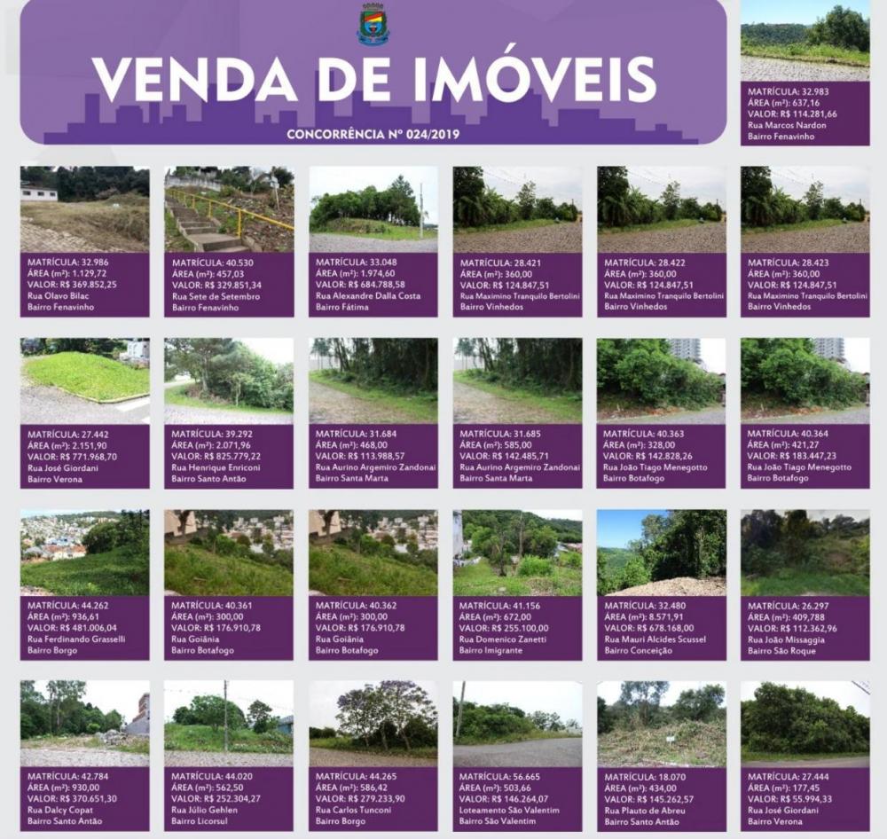 Após anos, lotes da prefeitura comprados por particulares não estão liberados para uso em Bento