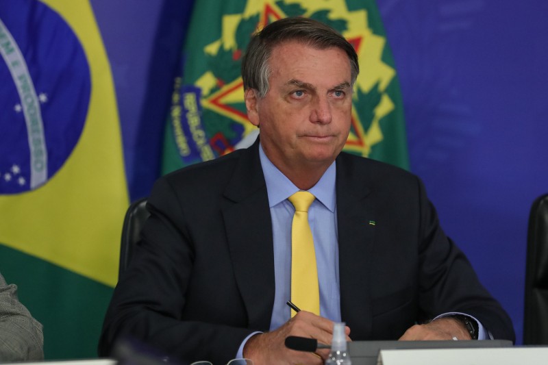 Bolsonaro quer CPI investigando uso de recursos federais pelos estados no combate à pandemia - (Foto: Marcos Corrêa/PR - 31.05.2021)