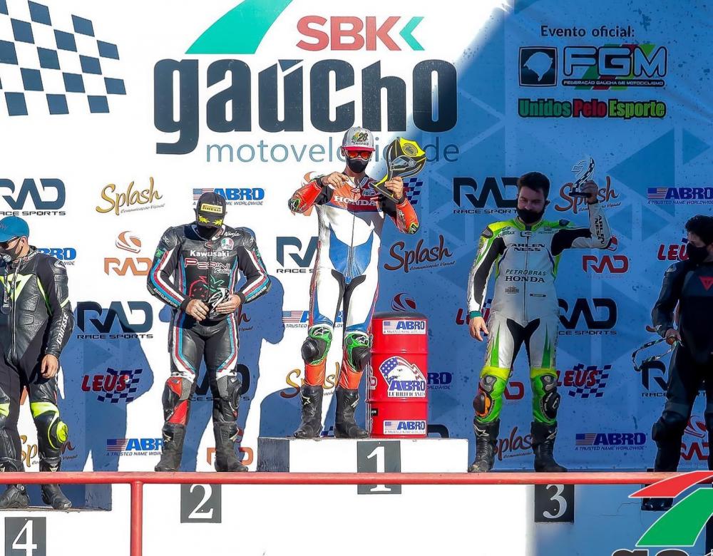 Pedro Sampaio conquista o 1º lugar na primeira etapa do Superbike Gaúcho