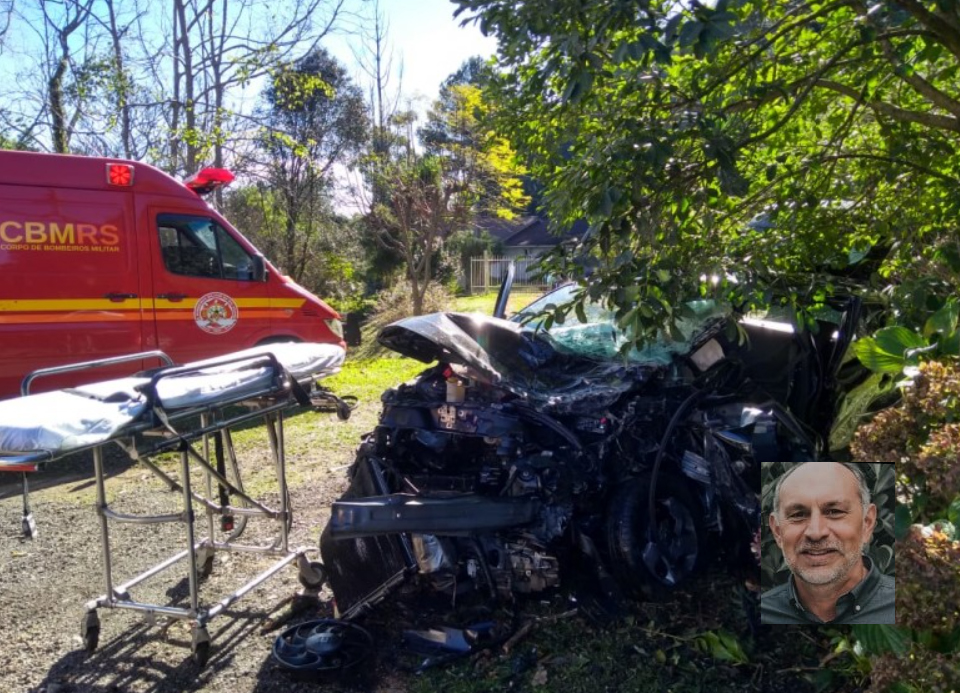 Família procura notebook de Carlo Gallina, perdido após acidente de trânsito