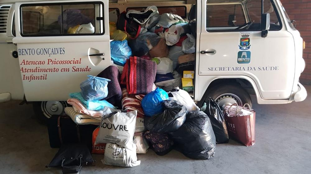 Campanha do Agasalho de Bento Gonçalves já entregou 35 mil peças