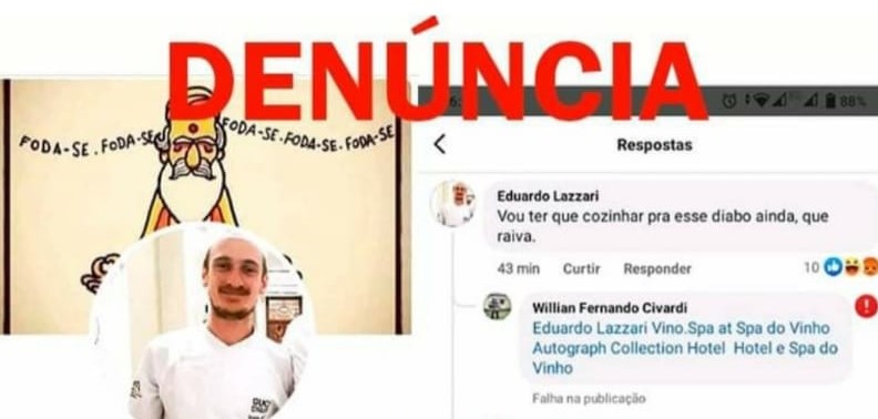 Cozinheiro de Bento Gonçalves se envolve em polêmica com apoiadores do  presidente Jair Bolsonaro