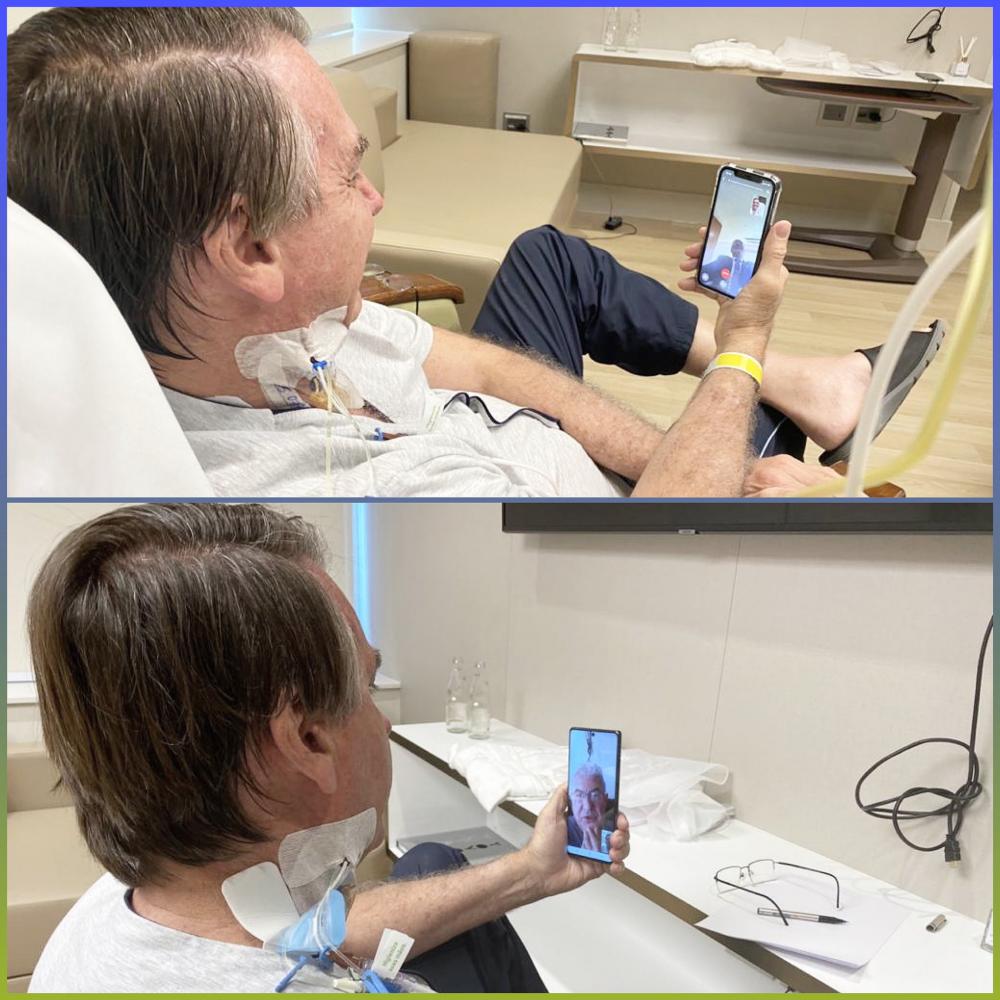 Bolsonaro começa alimentação via oral, mas segue sem previsão de alta