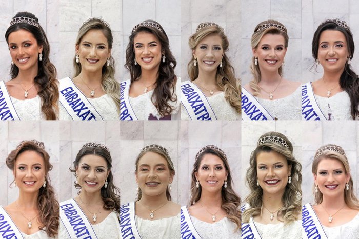 Soberanas da Festa da Uva de Caxias do Sul serão conhecidas nesta quinta-feira, 22