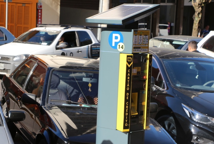 Estacionamento rotativo é ampliado para mais três ruas do Centro de Bento