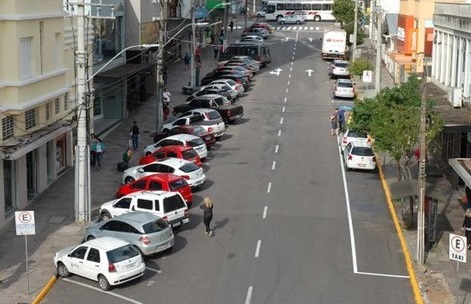 Centro de Bento Gonçalves terá trânsito