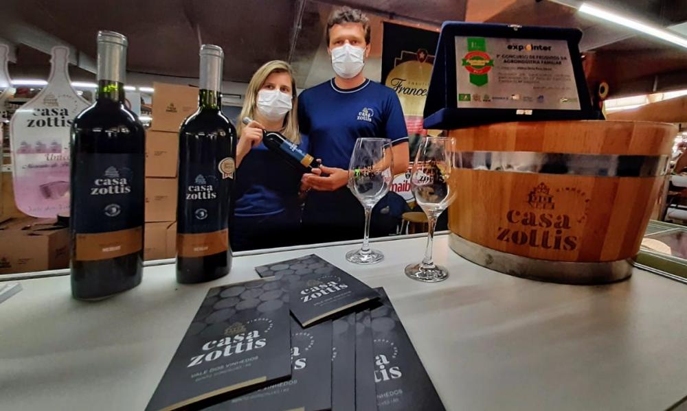 Agroindústria de Bento Gonçalves é campeã na Expointer na categoria Vinhos Finos