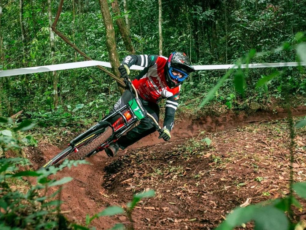 Lucas Bertol representa a ADHV na principal categoria da competição / Foto: Rodrigo Kaspary