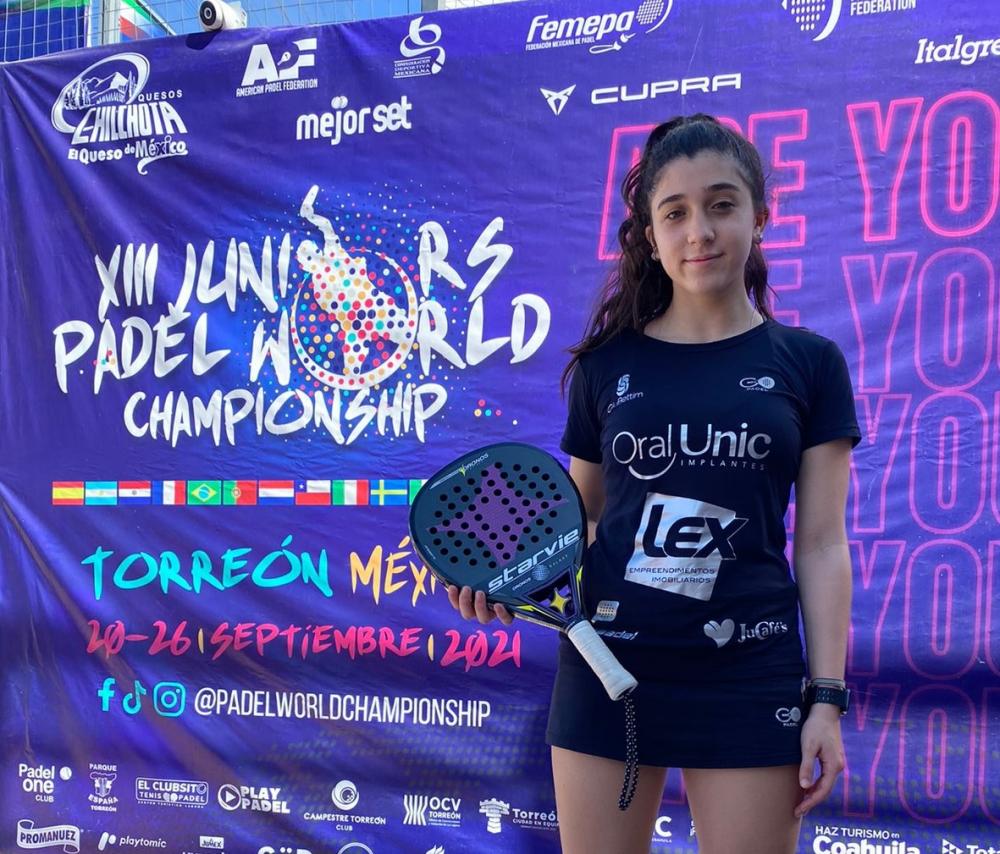 Bento-gonçalvense disputa o Mundial de Menores de Pádel no México