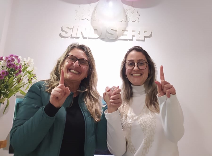 Com 73% dos votos, Neilene Lunelli é reeleita presidente do Sindicato dos Servidores Públicos de Bento