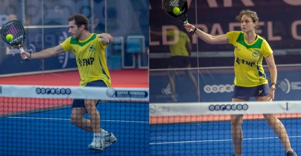 Com bento-gonçalvenses na seleção, Brasil sobe ao pódio no Mundial de Pádel