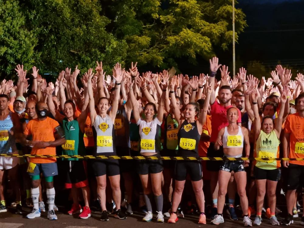 Atletas puderam matar a saudade da Sparkling Night Run - Fotos: NB Notícias