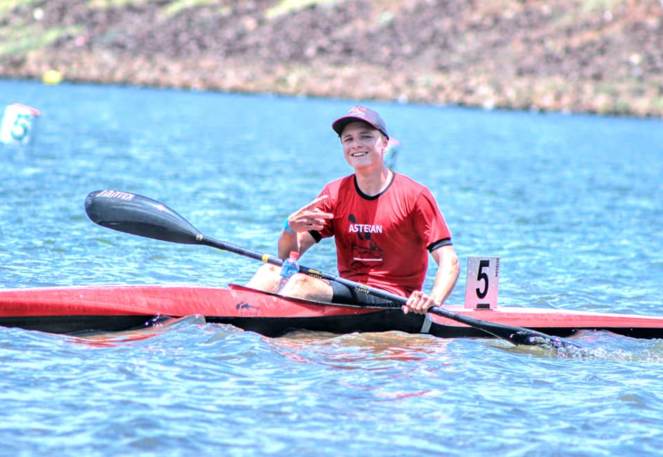 Gustavo Remus conquistou o bronze na competição nacional / Foto: Portal da Canoagem
