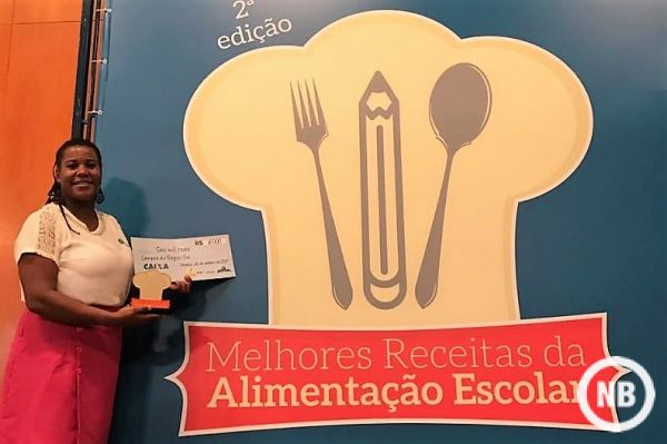 Merendeira de Bento ganha prêmio nacional de culinária