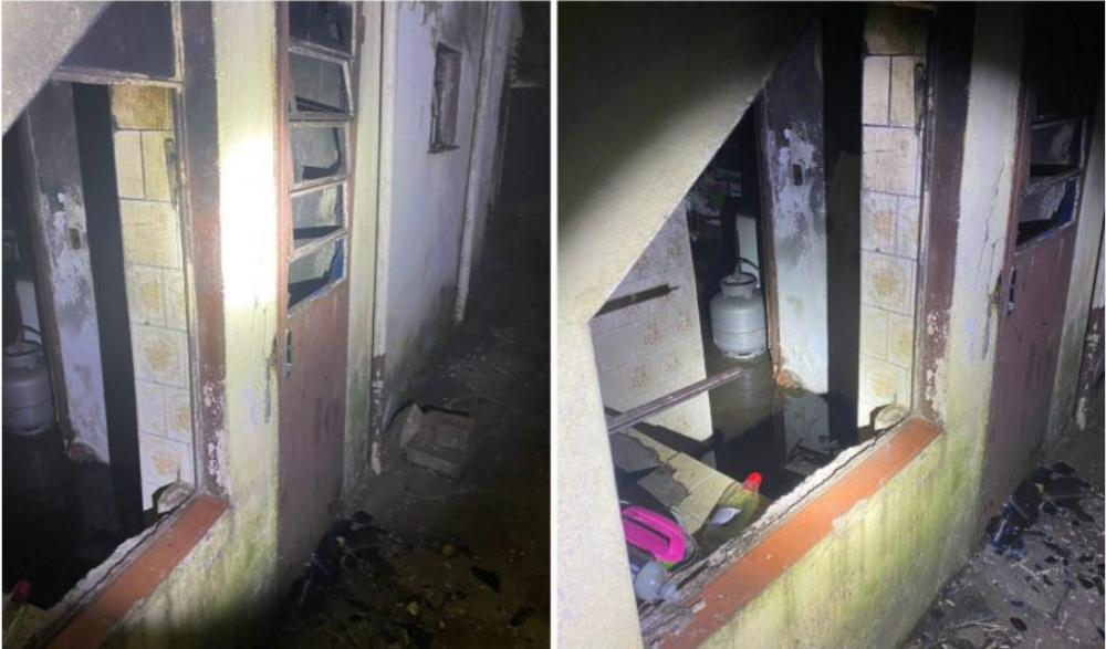 Policiais da BM prendem homem por atear fogo na casa da namorada
