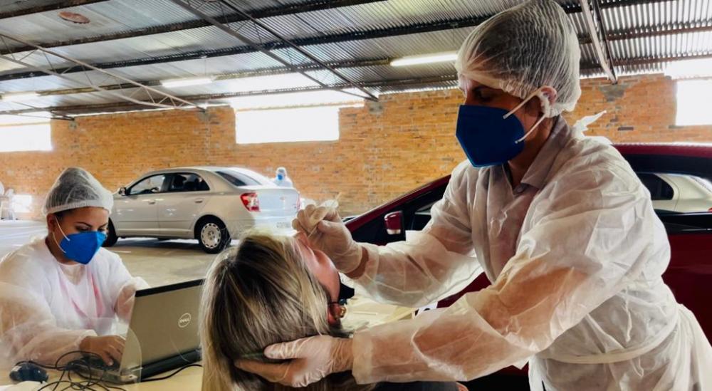 Testagem em massa encontra 132 casos positivos para Covid-19 em Farroupilha