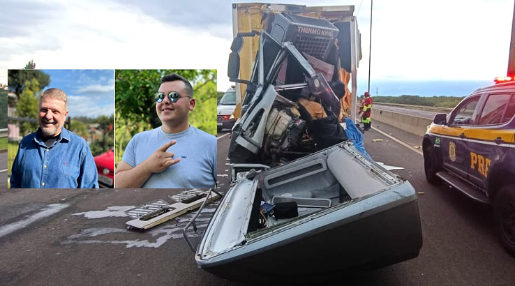 Sepultamento de Edelcir e Jonathan (foto menor) será às 18h desta terça-feira