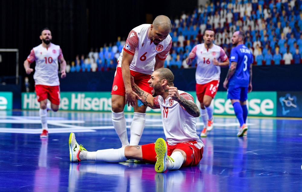 Com gol de bento-gonçalvense, Geórgia estreia na Euro de Futsal com vitória