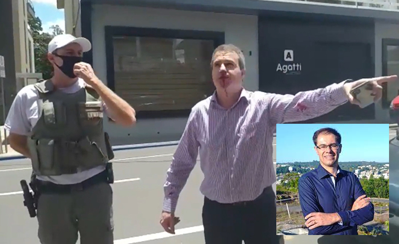 Polícia identifica mandante de agressão ao jornalista Daniel Carniel em Garibaldi