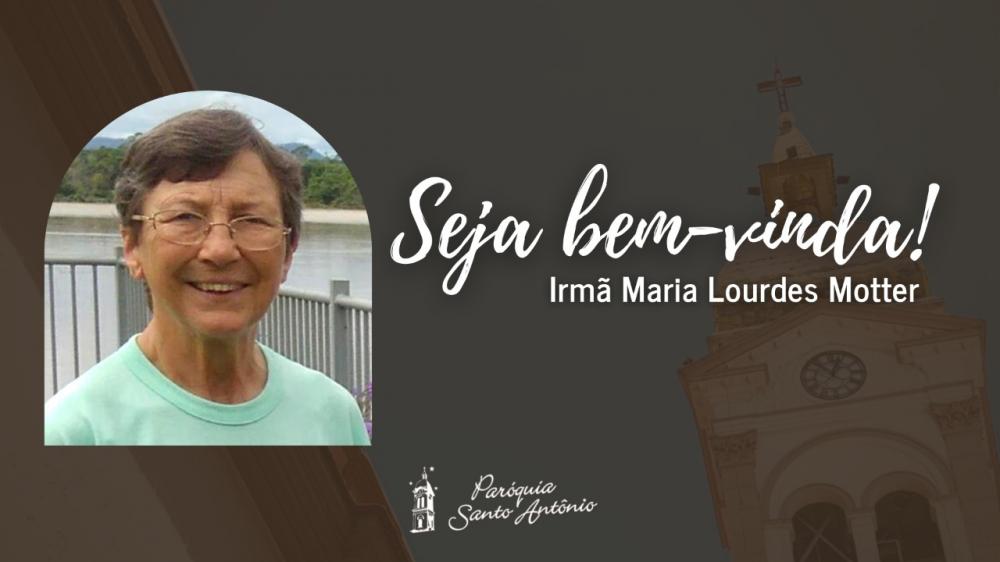 Irmã Lourdes Motter retorna à paróquia para ajudar no atendimento às comunidades e na pastoral