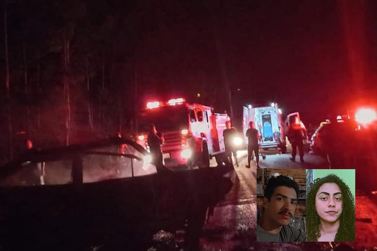 Jovem mata namorada a facadas e morre depois em acidente de carro