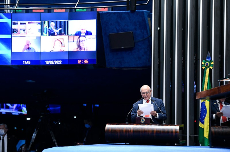 O relator do projeto no Senado foi o senador Lasier Martins (Podemos-RS). - Roque de Sá/Agência Senado