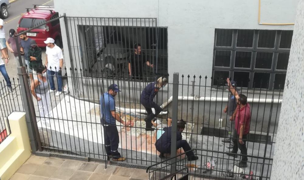 Homem fica gravemente ferido em acidente de trabalho em Bento Gonçalves