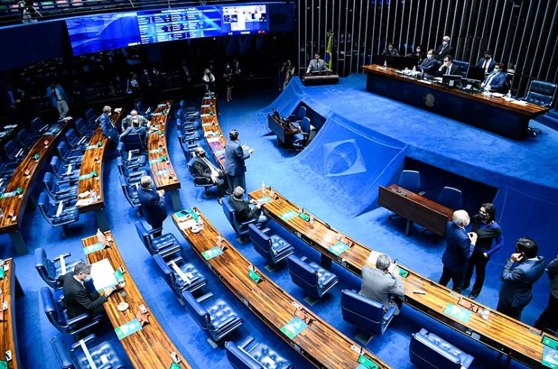 Sessão plenária desta terça terá caráter semipresencial - Marcos Oliveira/Agência Senado