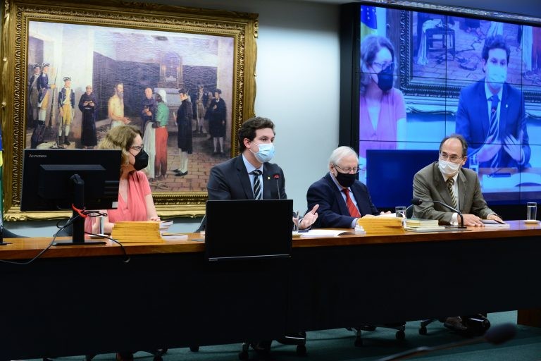 Evento de lançamento do livro, na Câmara dos Deputados - (Foto: Billy Boss/Câmara dos Deputados)