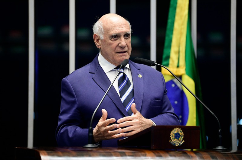 Para Lasier Martins (Podemos-RS), o tema da palestra não é sério e não deveria ser objeto de debates envolvendo um ministro da Suprema Corte - Pedro França/Agência Senado