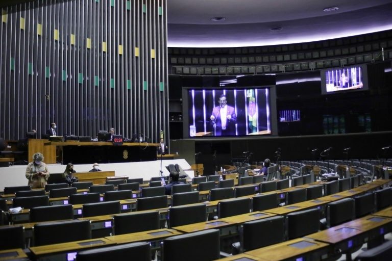 Sessão do Plenário da Câmara dos Deputados - (Foto: Paulo Sergio/Câmara dos Deputados)