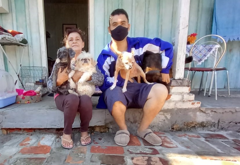 Família do bairro Progresso pede ajuda para cirurgia de cachorrinha