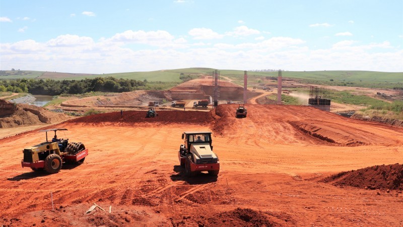 A barragem do arroio Jaguari integra o sistema Jaguari-Taquarembó, que beneficiará 240 mil habitantes - Foto: Bruno Fernandes