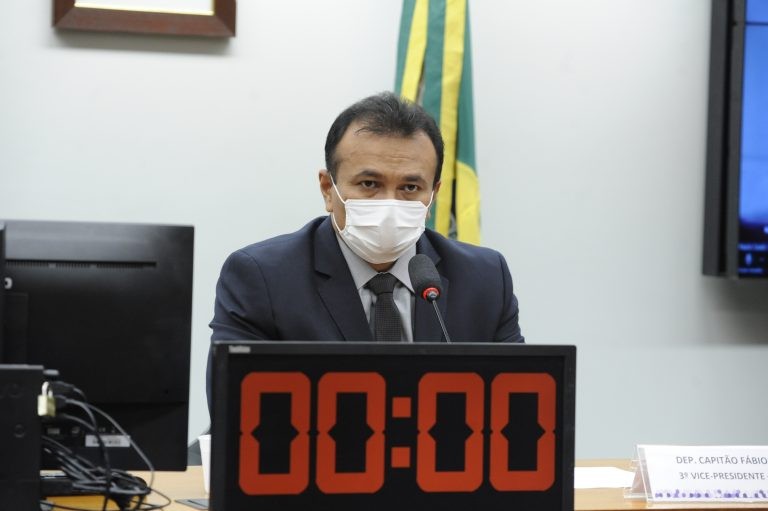 Capitão Fábio Abreu, autor do projeto de lei - (Foto: Gustavo Sales/Câmara dos Deputados)