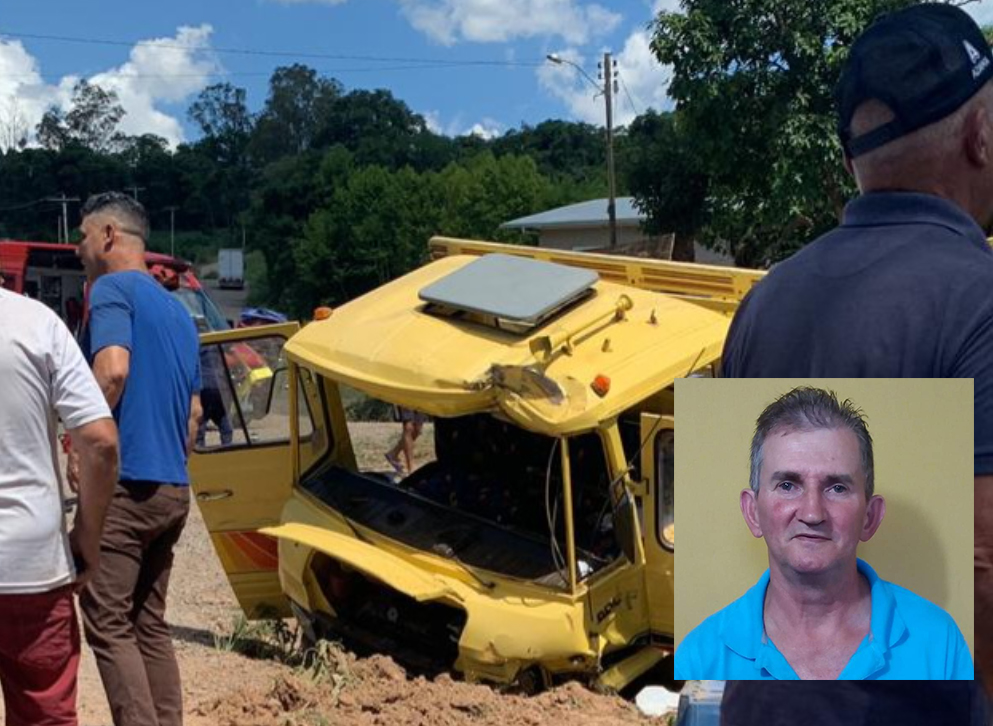 Delvo Mioto tinha 63 anos e ficou mais de um mês internado no hospital devido ao grave acidente - Foto: Divulgação