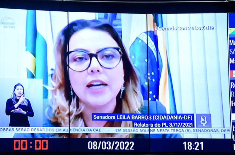 O projeto foi aprovado com várias emendas, na forma do relatório da senadora Leila Barros (Cidadania-DF) - Jefferson Rudy/Agência Senado