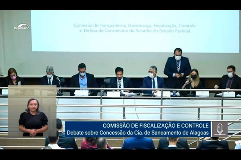 A audiência fez parte da diligência externa da comissão, requerida pelos senadores Rodrigo Cunha (PSDB-AL) e Styvenson Valentim (Podemos-RN) - Reprodução/Tv Senado